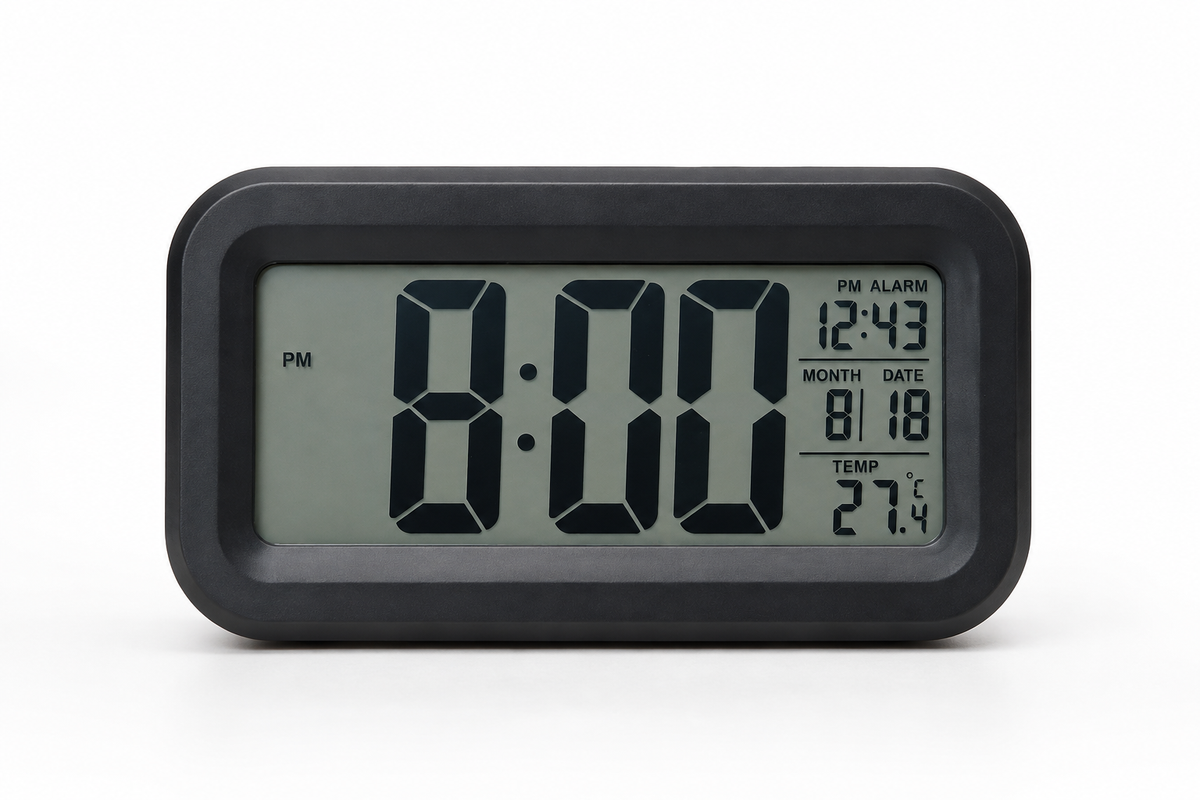 Premium digital alarm clock